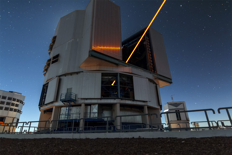 Illustration for article titled Shooting a Laser at a Planet, But Not To Blow it Up